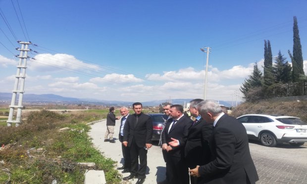 Osmaniye Valisi Sayın Dr. Erdinç YILMAZ Ve Kadirli Kaymakamı Sn. Vehbi BAKIR Kadirli OSB'yi ziyaret etti.